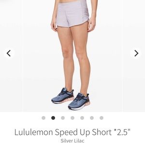 Lululemon Speed Up Shorts 2.5”